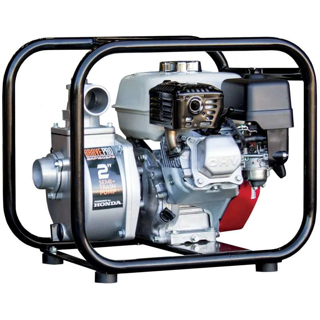 2 Inch BravePro Honda Semi-Trash Water Pump (BRP160SP2) - Image 5