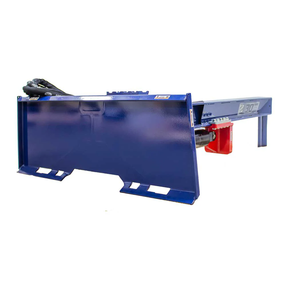 30 Ton Iron & Oak Upside Down Skid Steer Log Splitter 31" Open (SMH3030) - Image 12