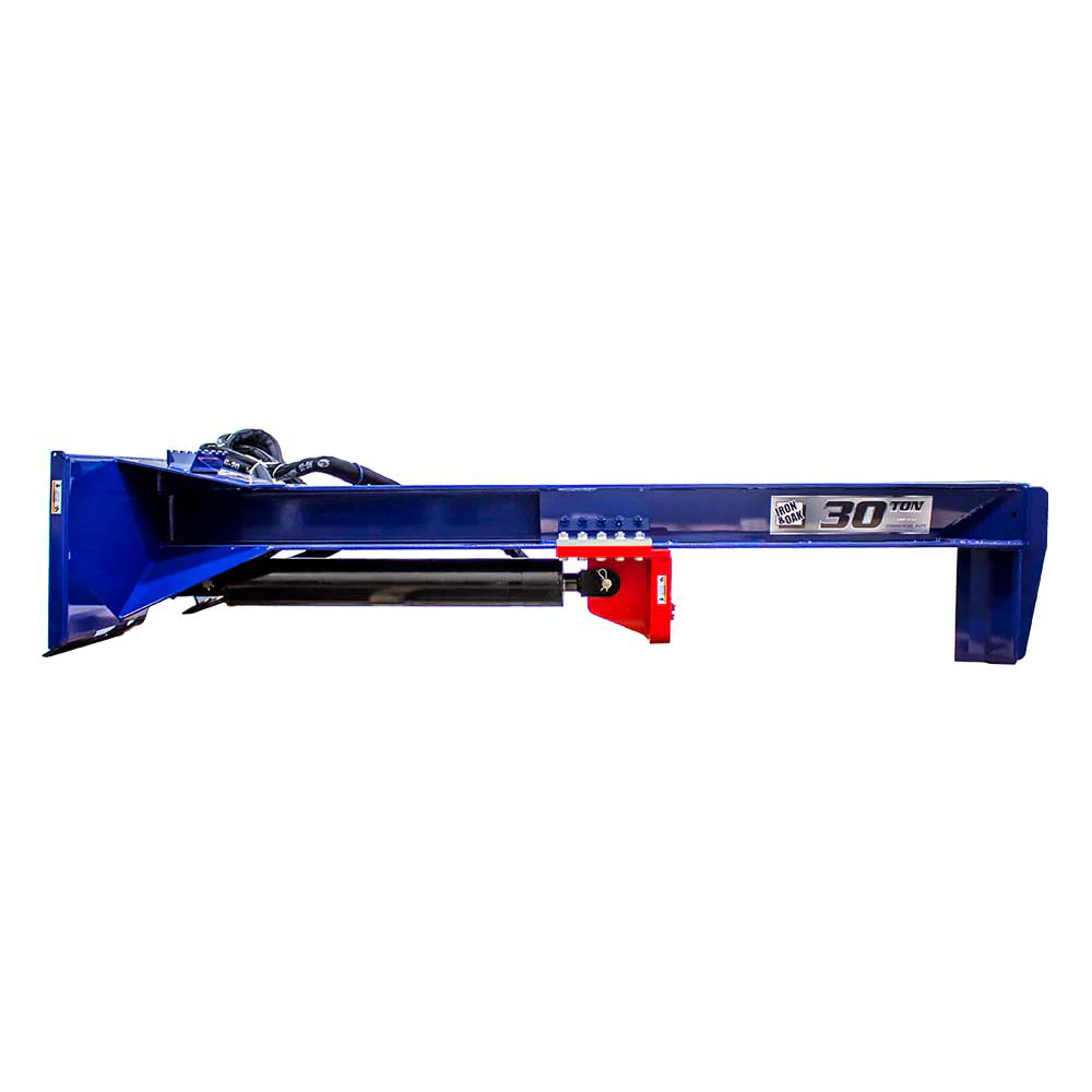 30 Ton Iron & Oak Upside Down Skid Steer Log Splitter 31" Open (SMH3030) - Image 6