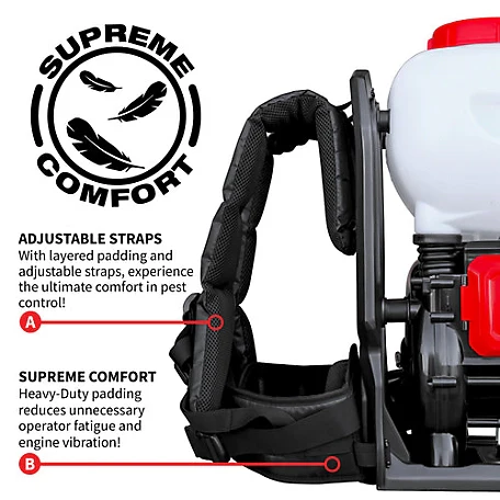 4 Gallon Battery Powered 36V TOMAHAWK® Backpack Fogger, Leaf Blower for Pest Control (eTMD14) - Image 6