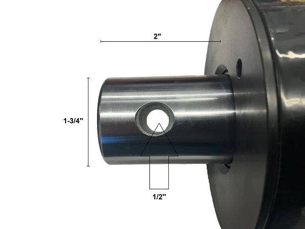 (BR004057R) Replacement Cylinder - BMC 4" X 24" X 1-3/4" (FITS: 20-22 TON MODELS) - Image 4