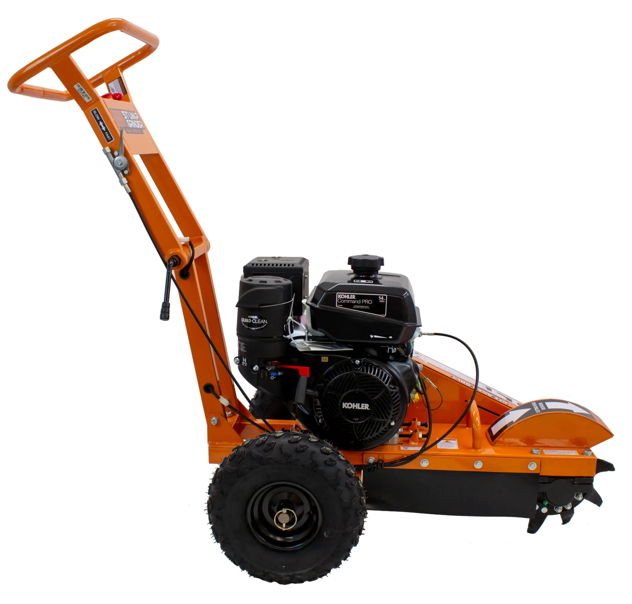 Brave Walk Behind Stump Grinder Kohler 14 HP (BRSG105K) - Image 6