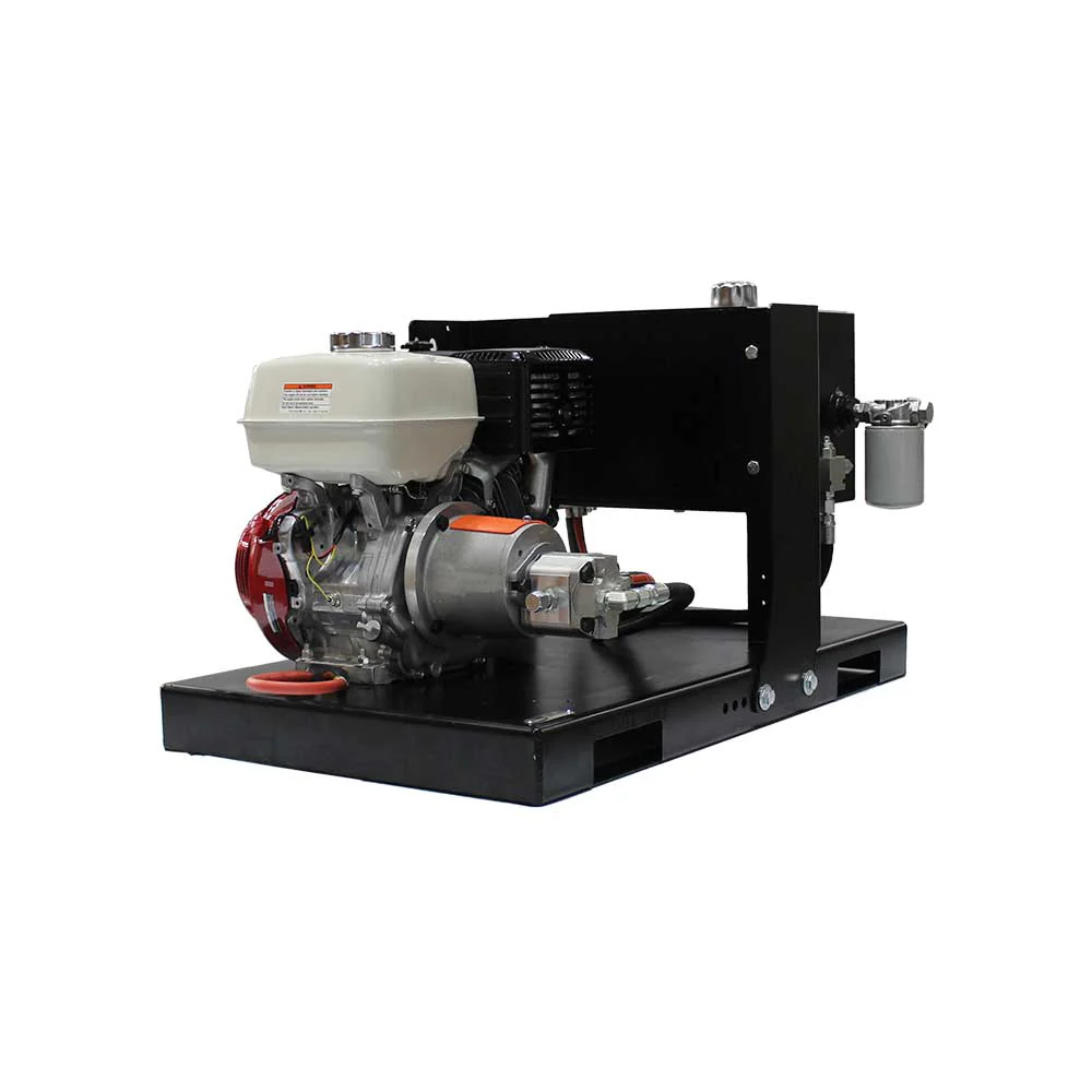 BravePro Hydra Buddy Electric Start Honda Skid-Mount Hydraulic Power Pack (HBHS300GXE) - Image 2