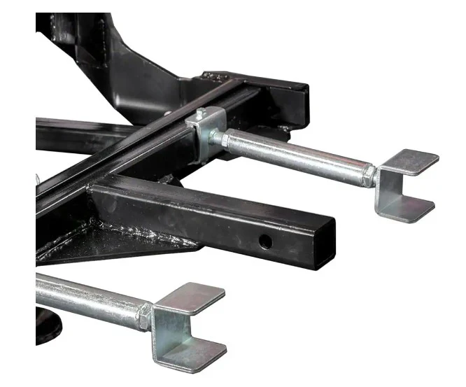 SnowBear 84" x 22" Universal SUV/Truck Mount T-Frame Snow Plow Kit with Winch & Wireless Remote (AVAL8422) - Image 6