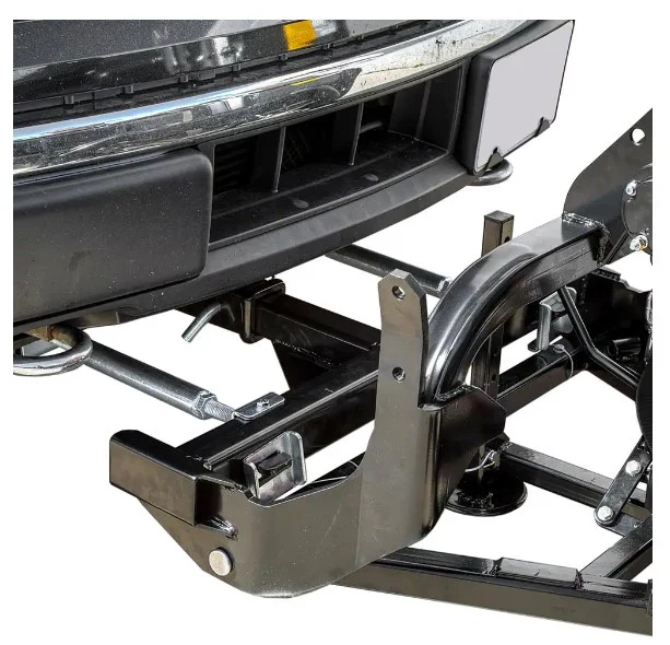 SnowBear 84" x 22" Universal SUV/Truck Mount T-Frame Snow Plow Kit with Winch & Wireless Remote (AVAL8422) - Image 8