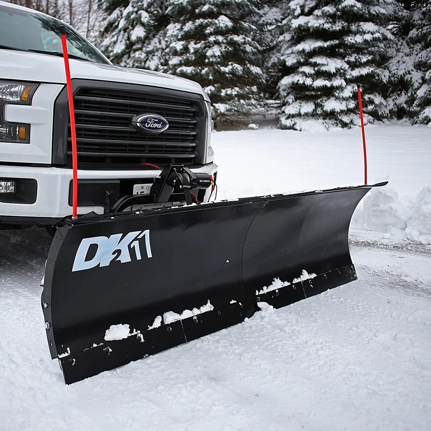 Detail K2 Avalanche Heavy Duty Universal T-Frame Snow Plow 88 x 26 (AVAL8826) - Image 2