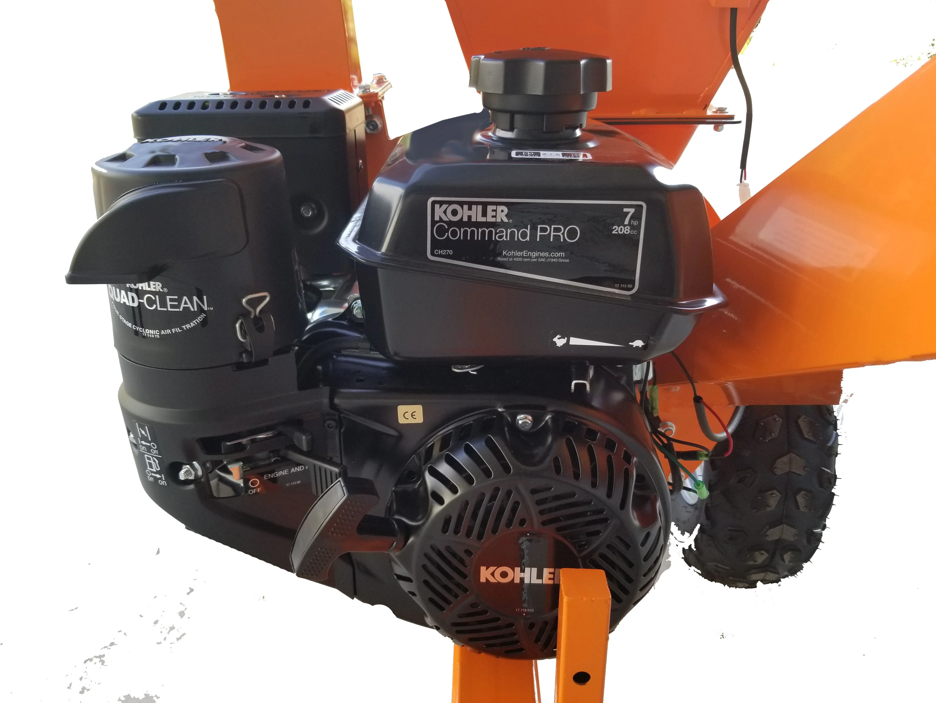 Detail K2 OPC503V Wood Chipper - Image 8