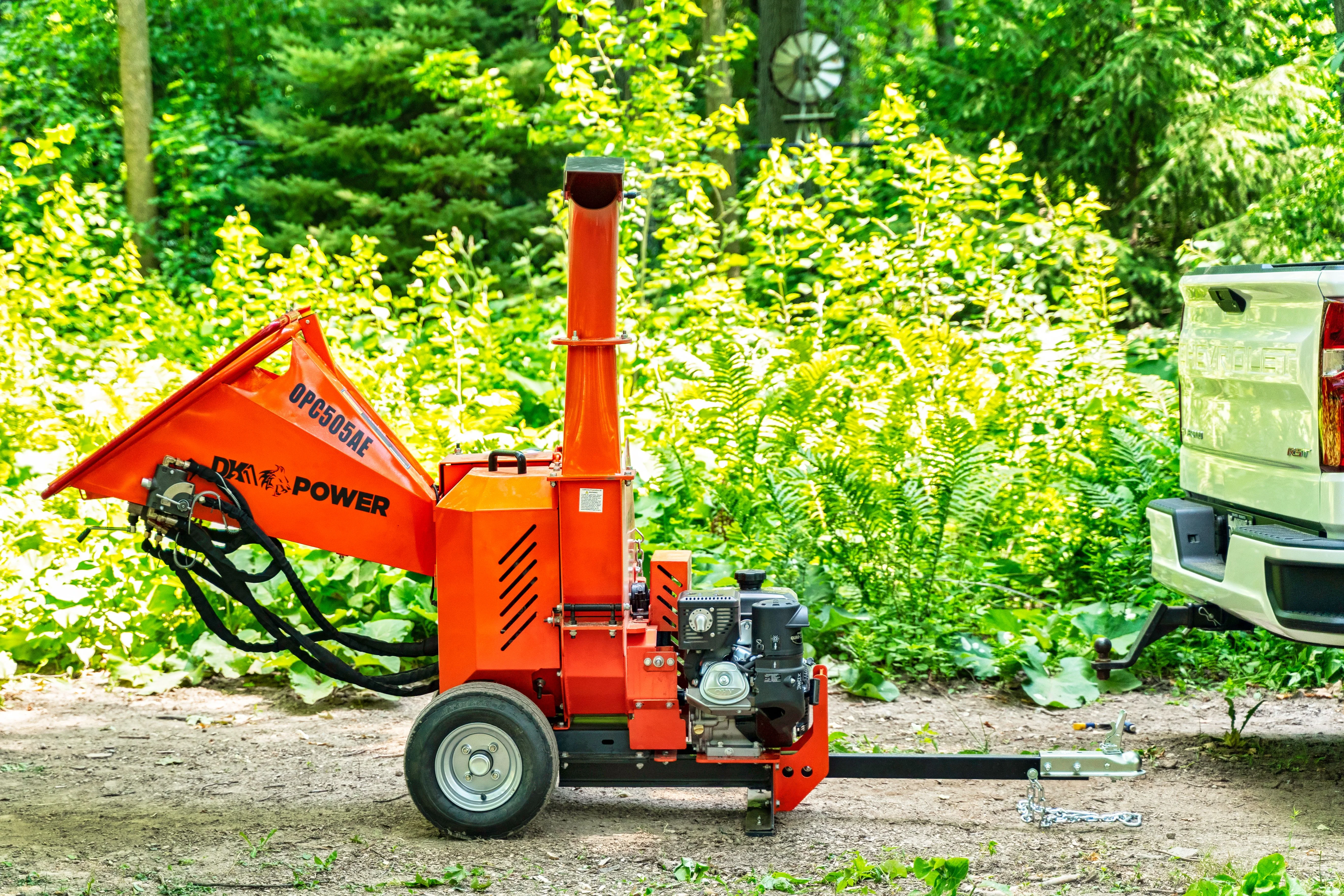 DK2 5" Wood Chipper Auto Feed Electric Start (OPC505AE) - Image 6