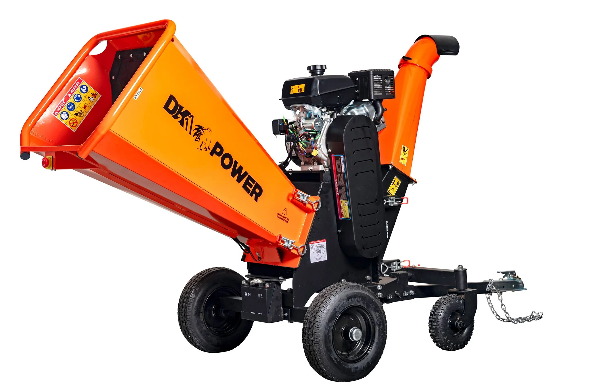 DK2 6" Wood Chipper Electric Start (OPC566E) - Image 6