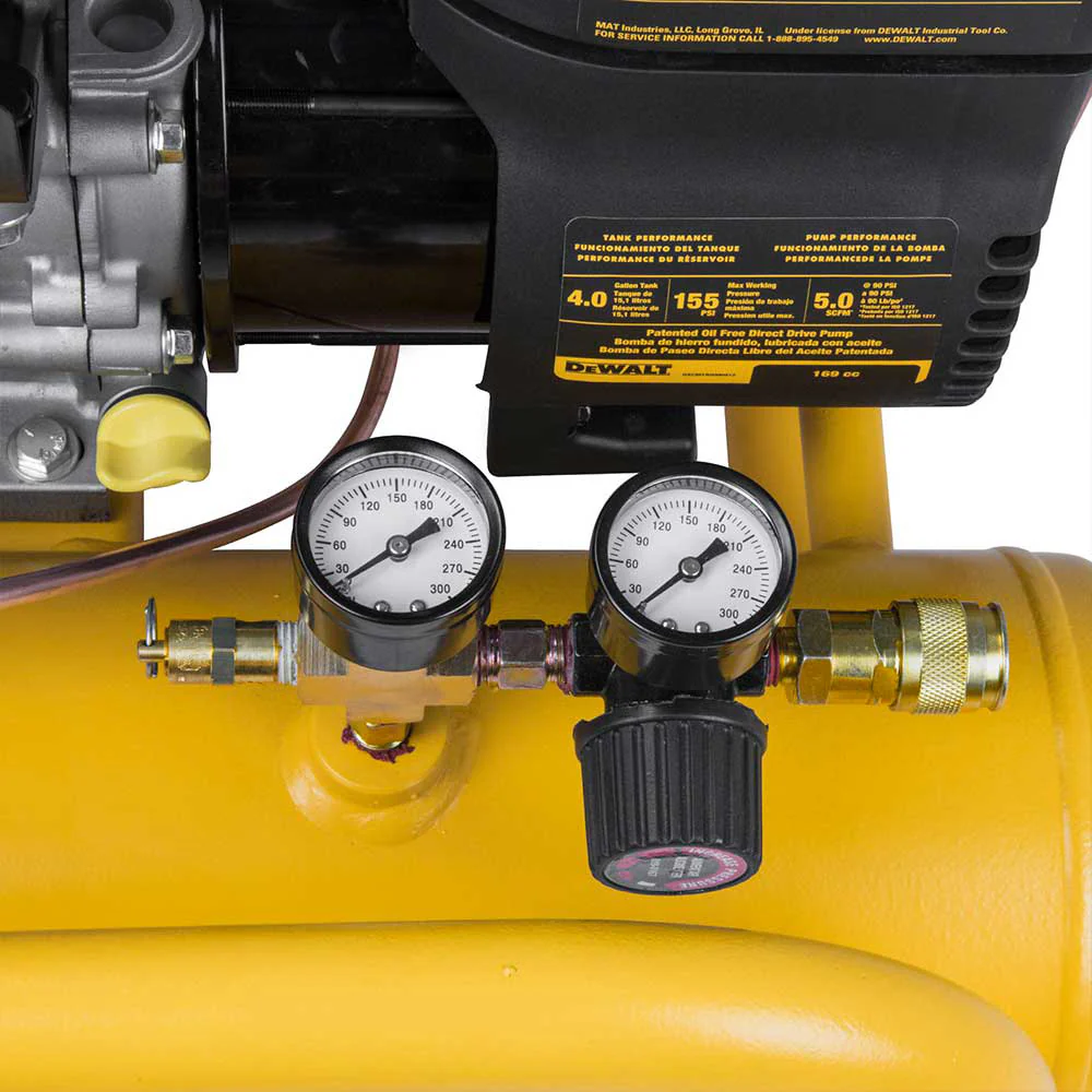 DeWalt 5.5-HP Honda 4-Gallon Air Compressor(DXCMTA5590412) - Image 2