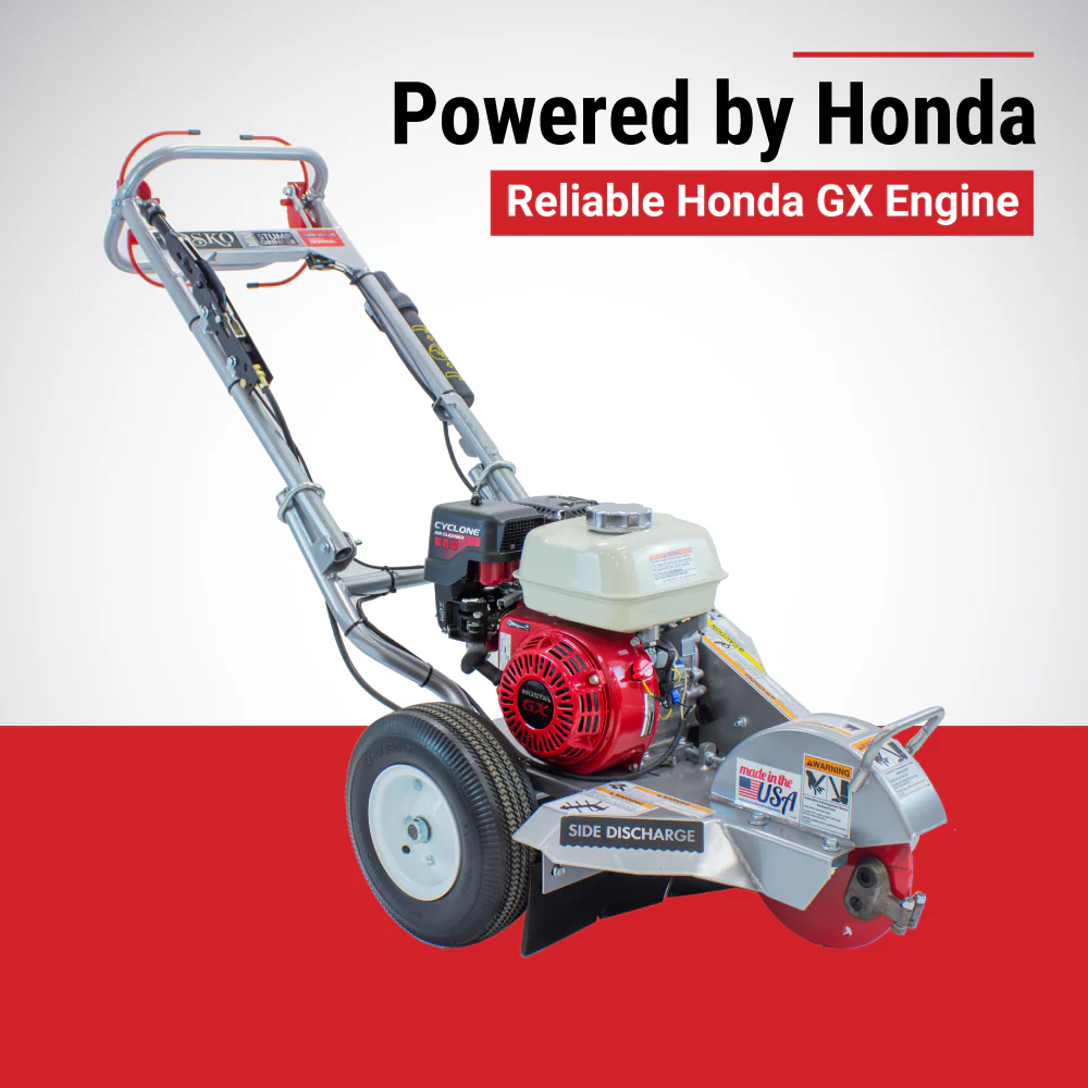 Dosko Mini Stump Grinder Honda GX200 (200-6HC) - Image 3