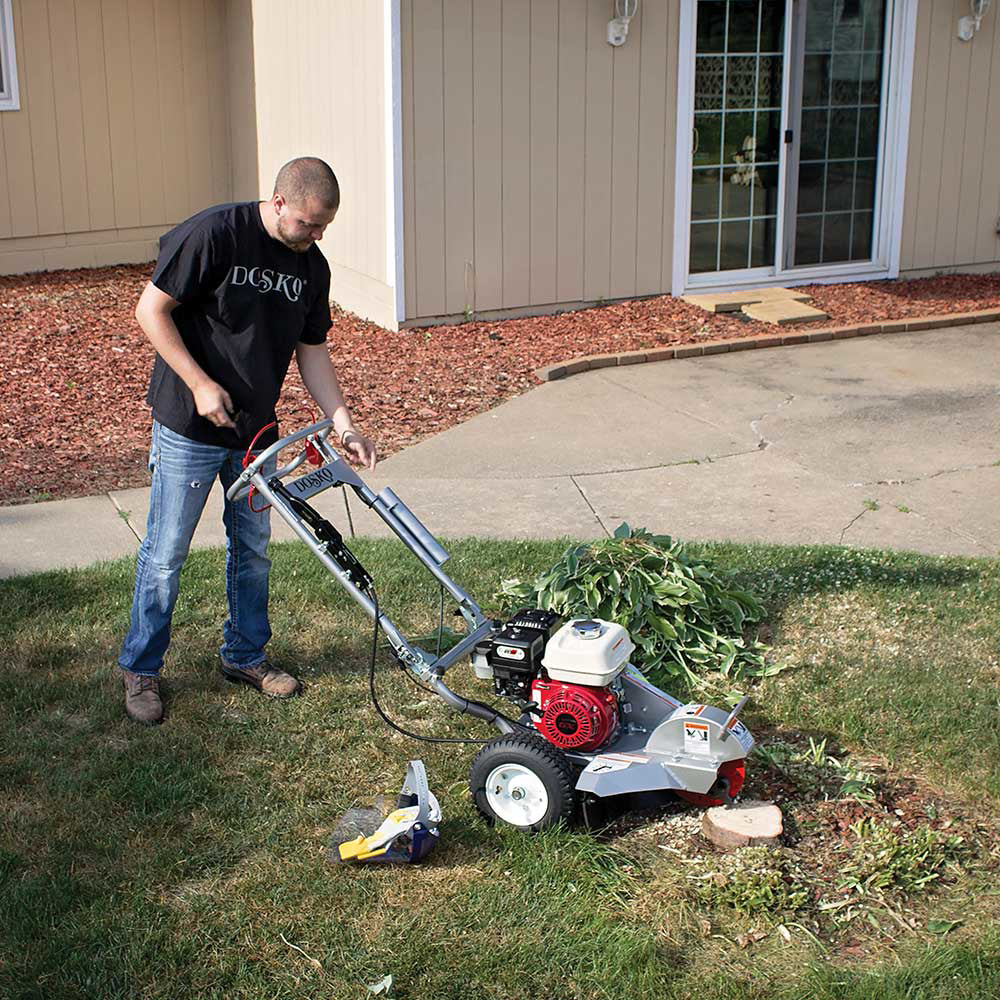 Dosko Mini Stump Grinder Honda GX200 (200-6HC) - Image 8