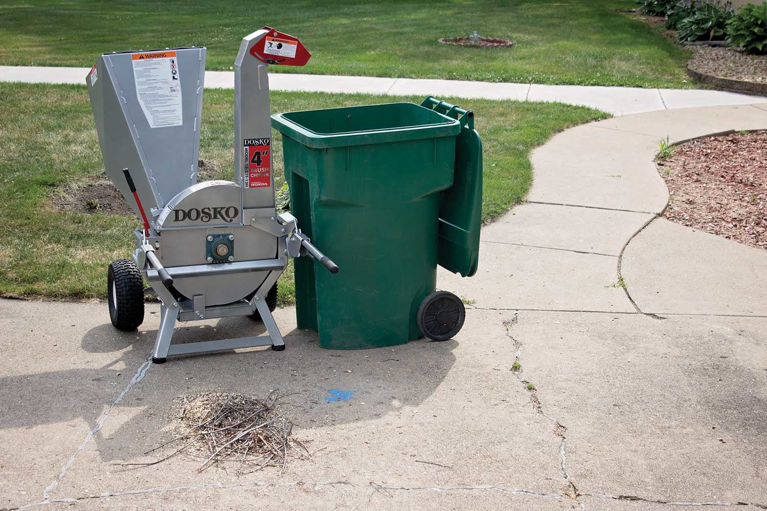 Dosko 4 Inch Honda Wood Chipper (13-21T-13H) - Image 18