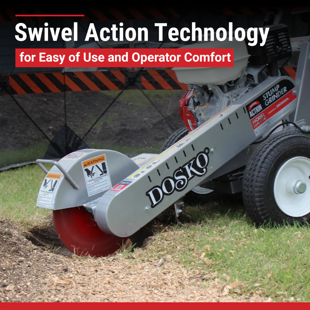 Dosko Swivel Stump Grinder (337S-13HC) - Image 4