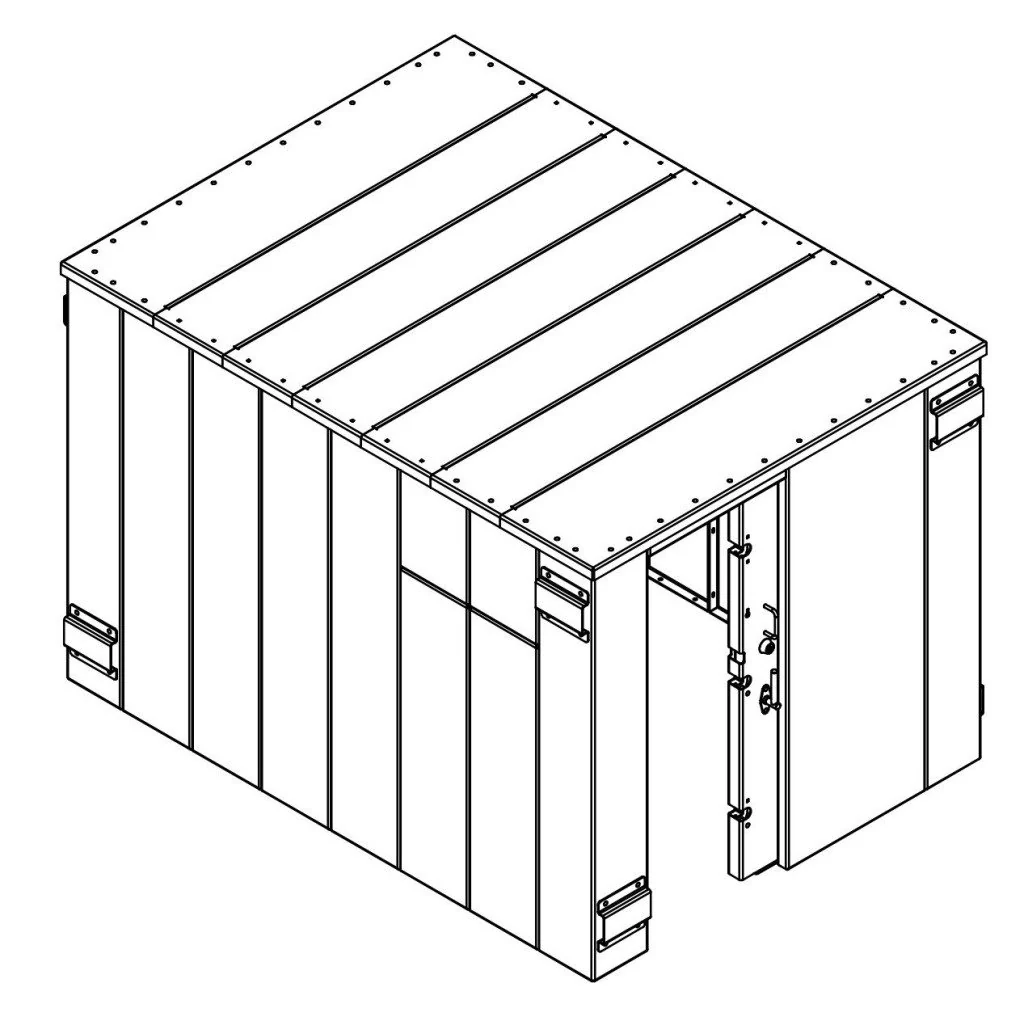ESP Storm Shelter (20 Person) SR84X114G - Image 9