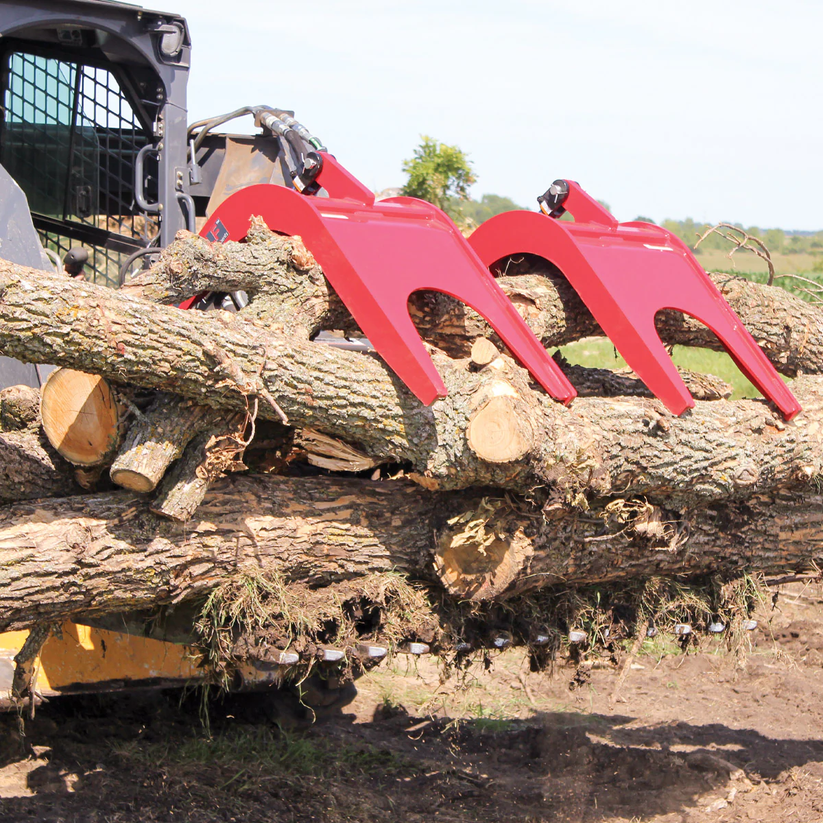 Grey Wolf™ Skid Steer Double Quick Attach Grapple (1066) - Image 13