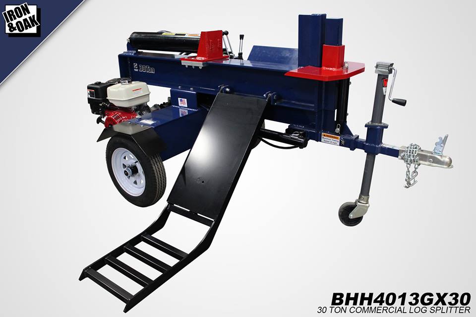 Iron and Oak 30 Ton Log Splitter With Log Lift (BHH4013GX30) - Image 8