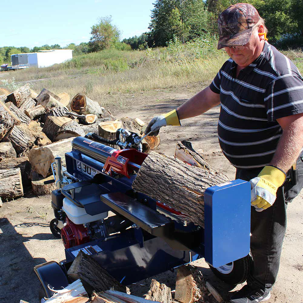 Iron & Oak 30 Ton Vertical Horizontal Log Splitter Torsion Axle (BHVH3018GXT) - Image 7