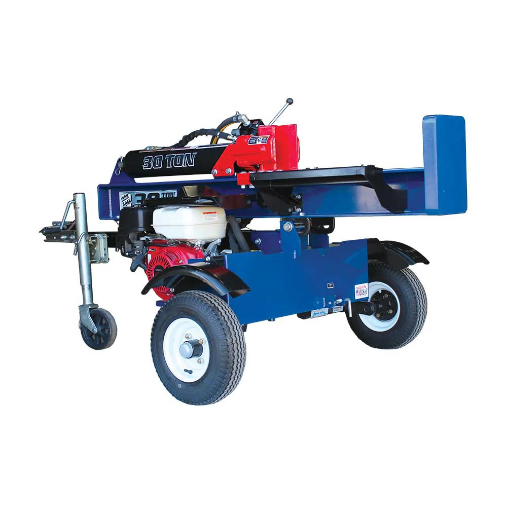 Iron & Oak 30 Ton Vertical Horizontal Log Splitter Torsion Axle (BHVH3018GXT) - Image 9