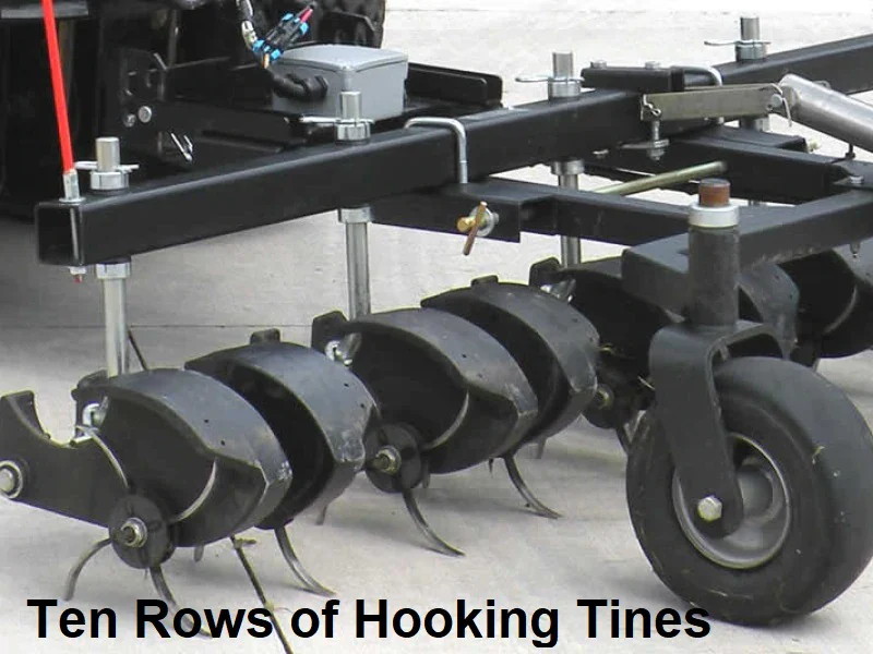 JRCO 60" Tow Behind Hooker Aerator (755.JRC) - Image 6