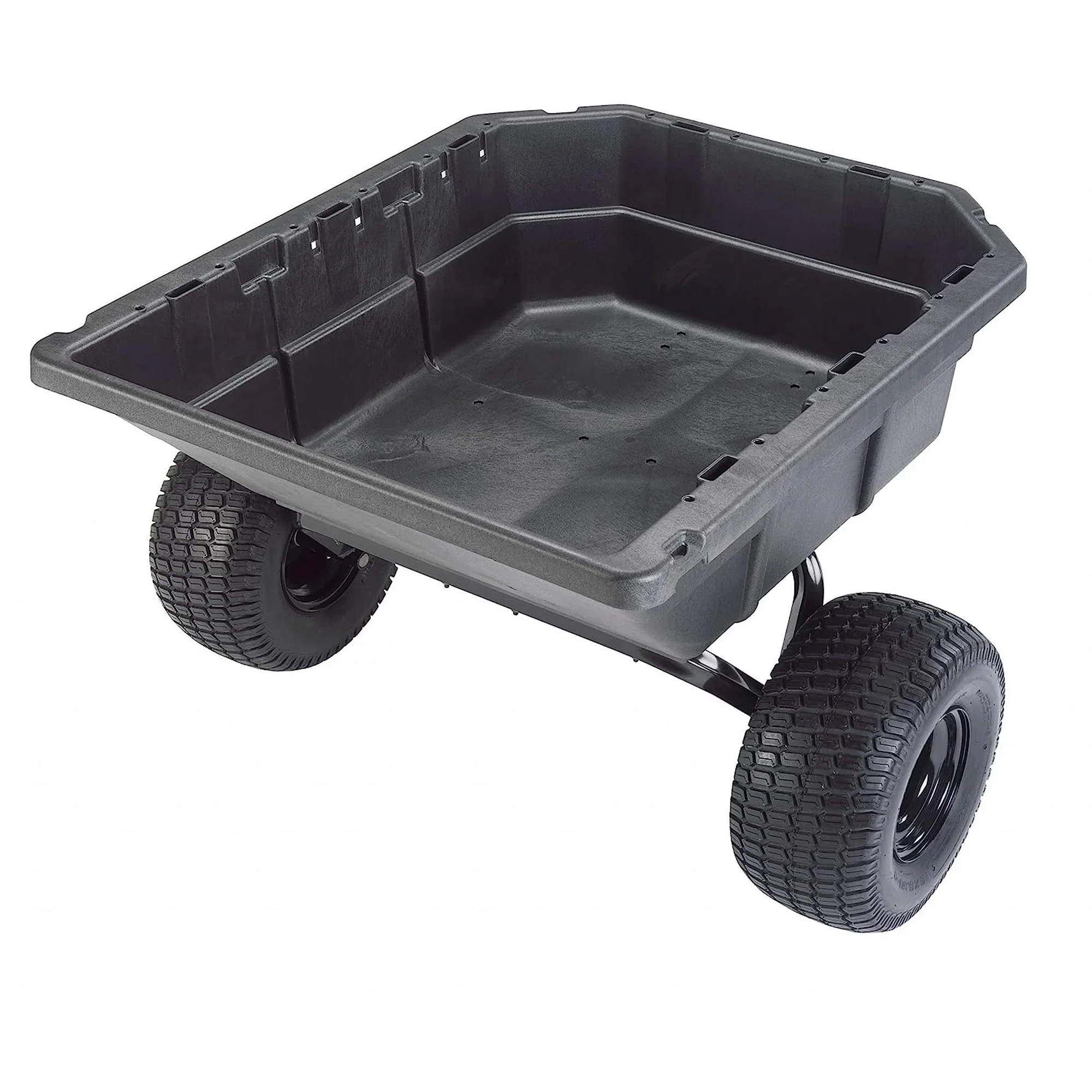 JRCO Poly Swivel ATV Dump Cart Trailer 15 Cu. Ft. 1250 Lb. Capacity (GWG311139) - Image 4