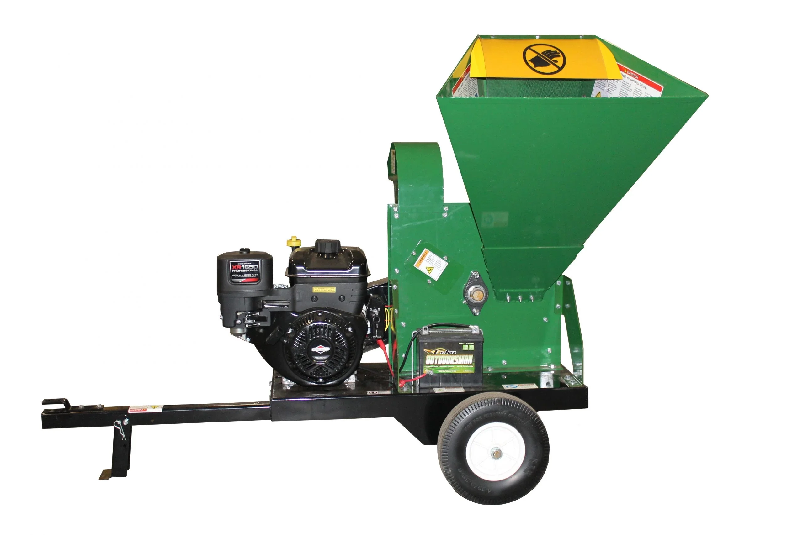 Mighty Mac™ Wood Chipper 4-3/4” Max Capacity - Electric Start 11.5HP Briggs (WC475E) - Image 3