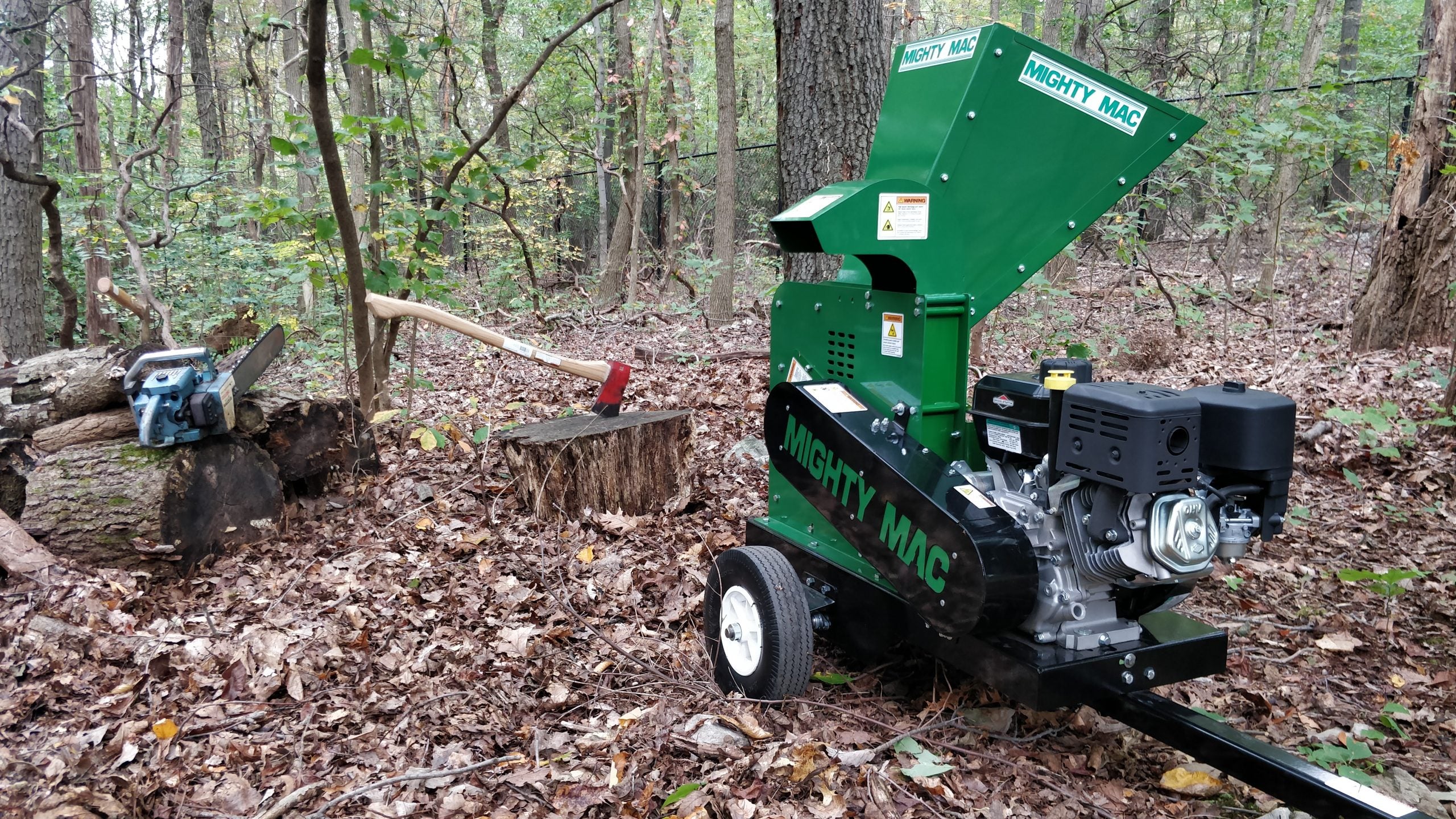 Mighty Mac™ Wood Chipper 4-3/4” Max Capacity - Electric Start 11.5HP Briggs (WC475E) - Image 5