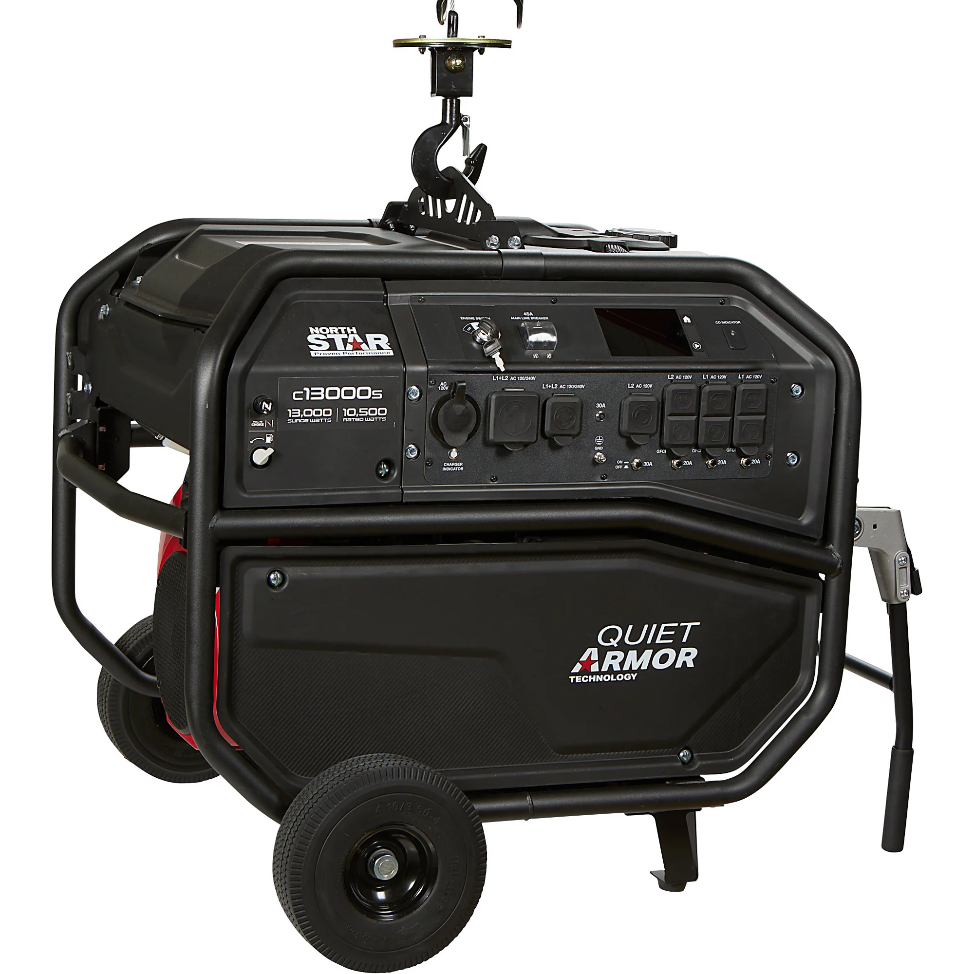 NorthStar® Commercial Grade Generator 13000 Surge Watts, 10500 Rated Watts, Electric Start Honda GX630 (1654404) - Image 9