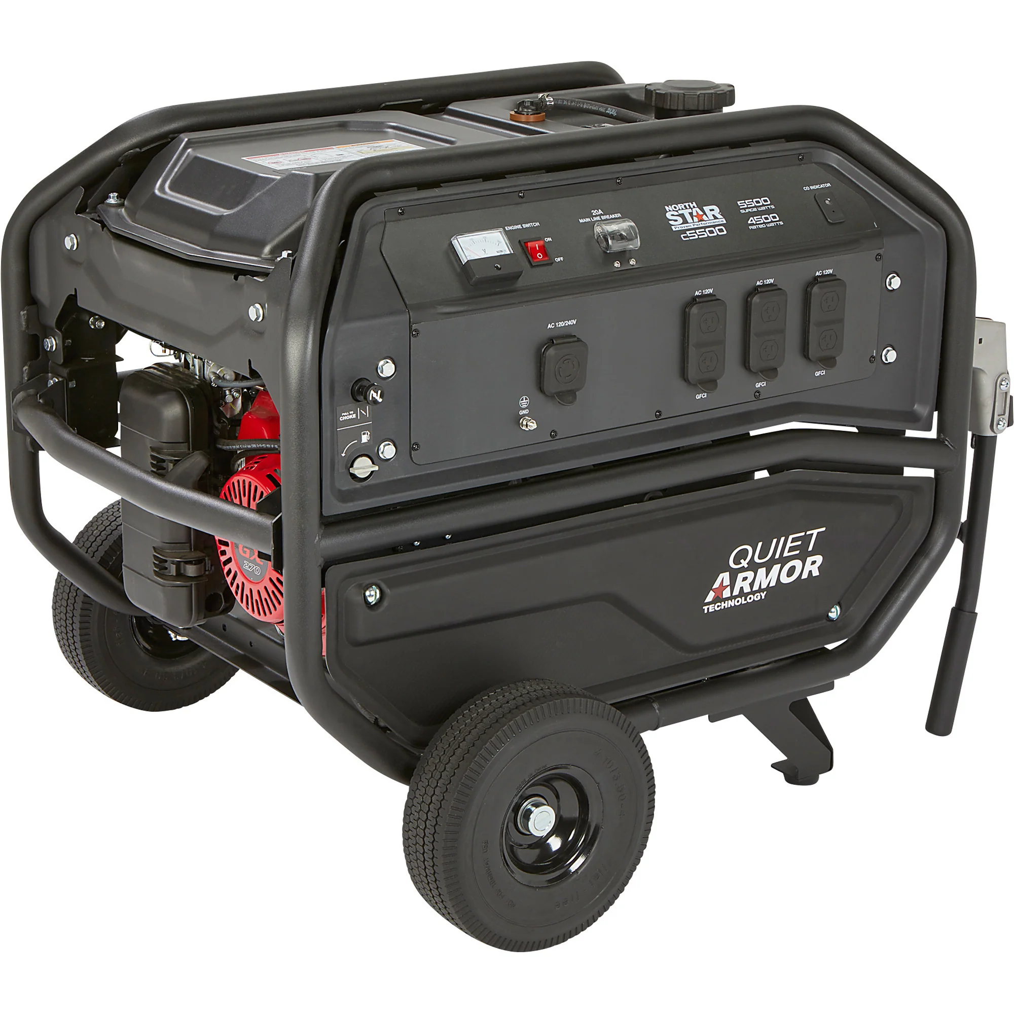 NorthStar® Commercial Grade Generator 5500 Surge Watts, 4500 Rated Watts, Honda GX270 (1654400) - Image 10