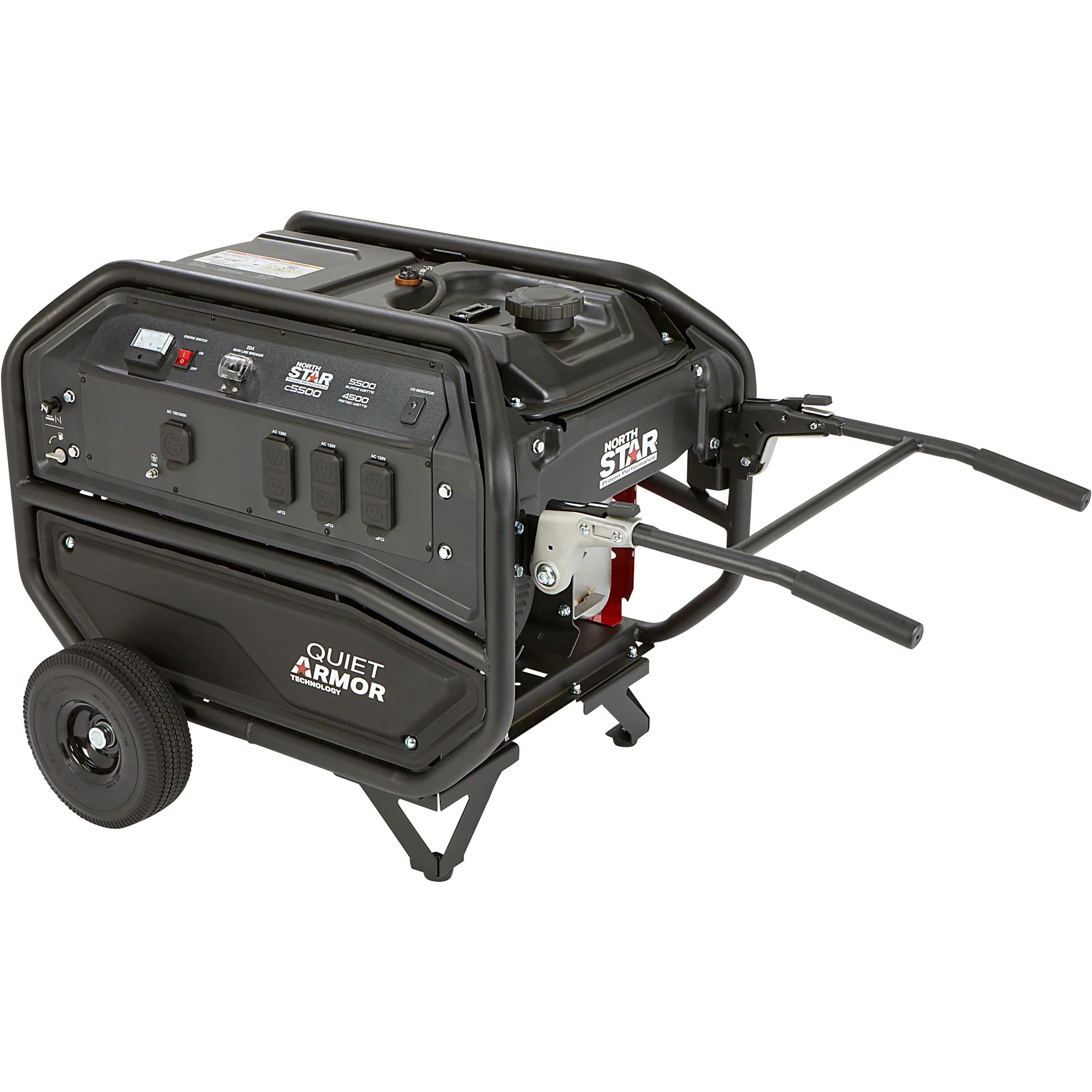 NorthStar® Commercial Grade Generator 5500 Surge Watts, 4500 Rated Watts, Honda GX270 (1654400) - Image 3