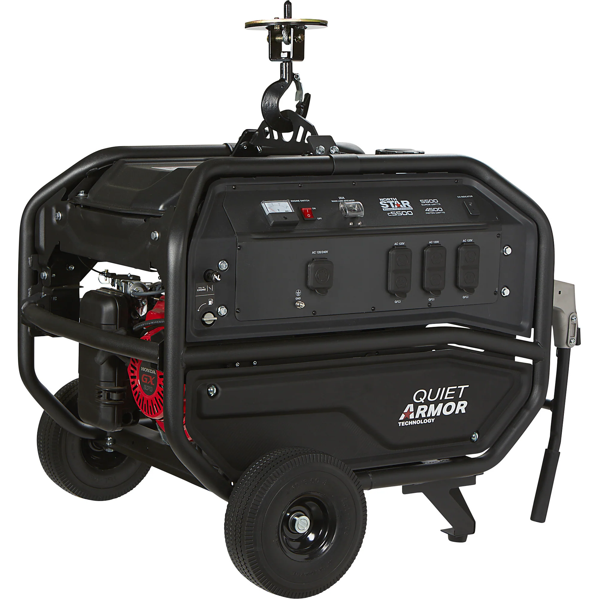 NorthStar® Commercial Grade Generator 5500 Surge Watts, 4500 Rated Watts, Honda GX270 (1654400) - Image 9