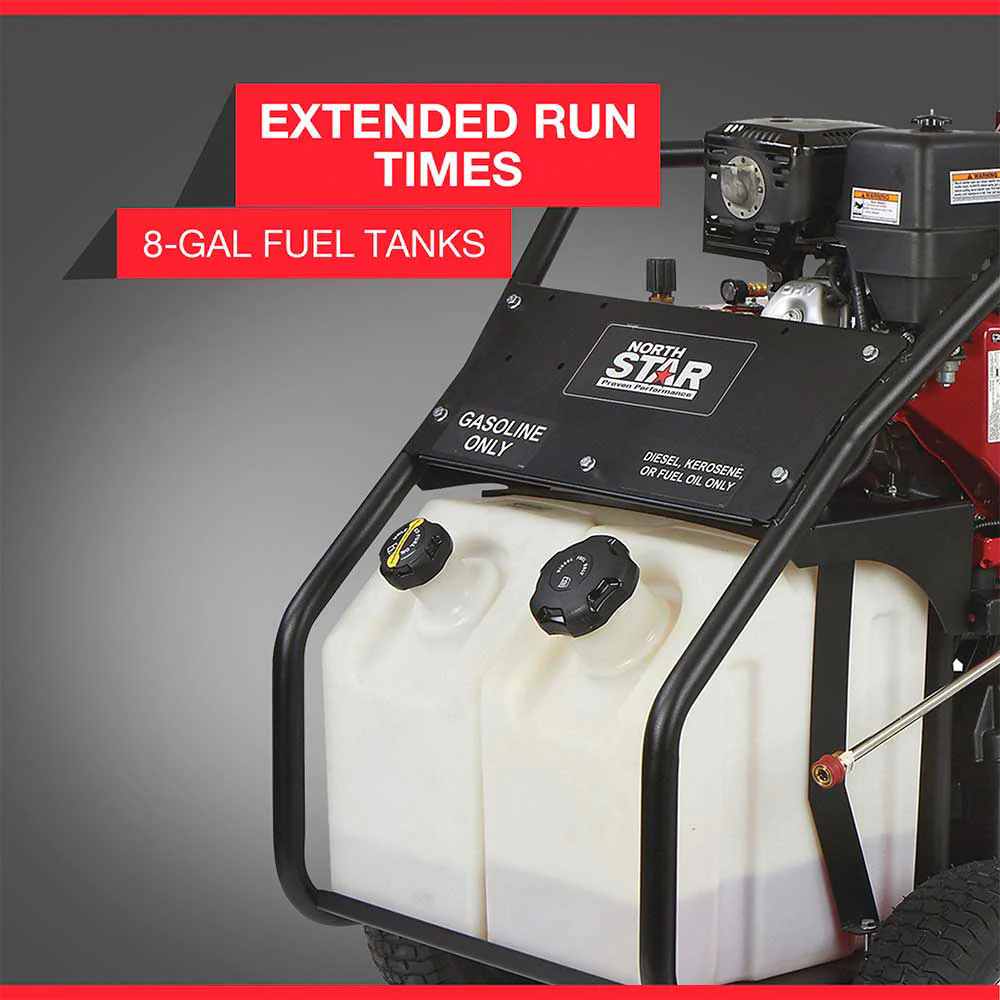 NorthStar® Hot Water Pressure Washer – 3,500 PSI, 3.5 GPM, Gas, Honda GX390 (157117) - Image 14