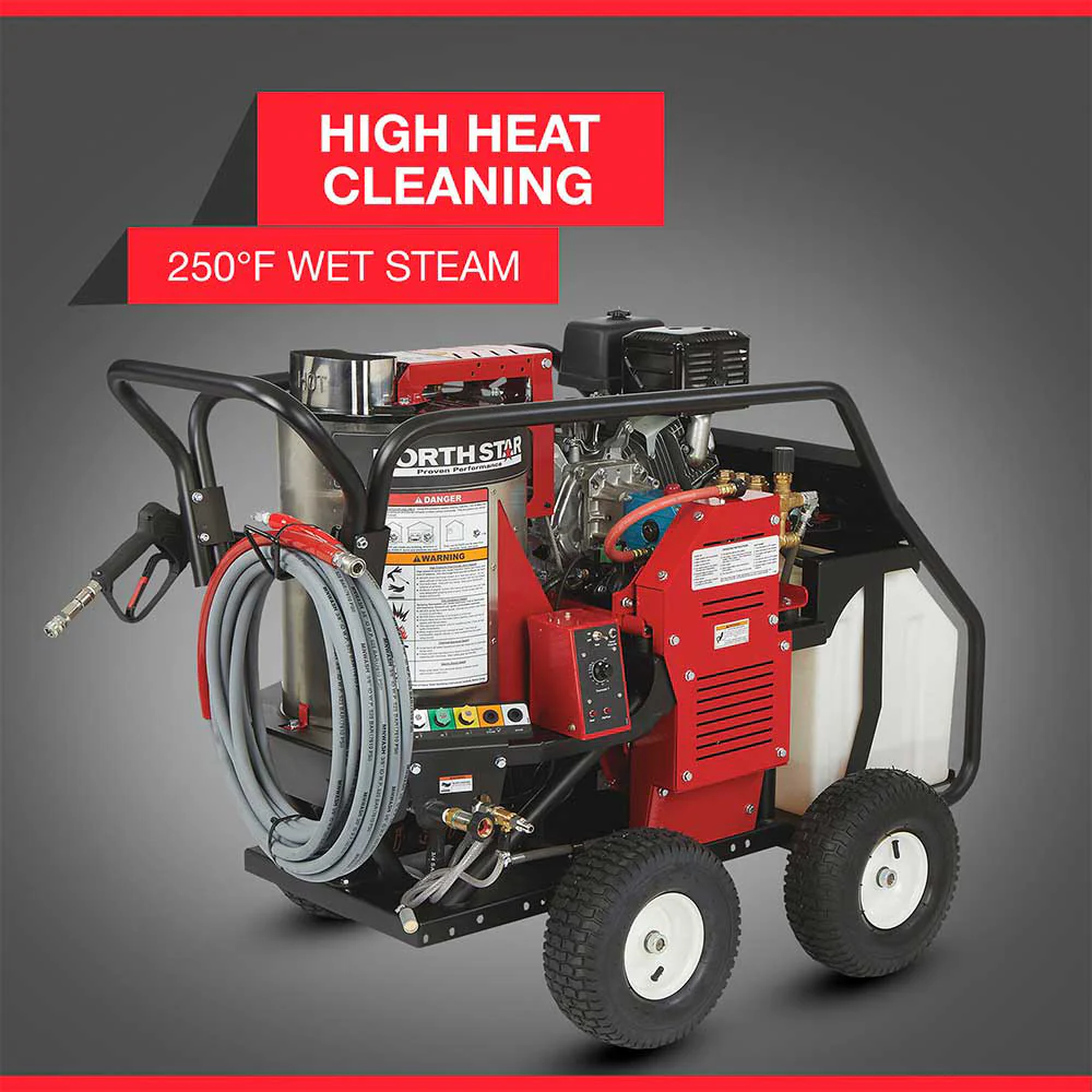 NorthStar® Hot Water Pressure Washer – 3,500 PSI, 3.5 GPM, Gas, Honda GX390 (157117) - Image 3