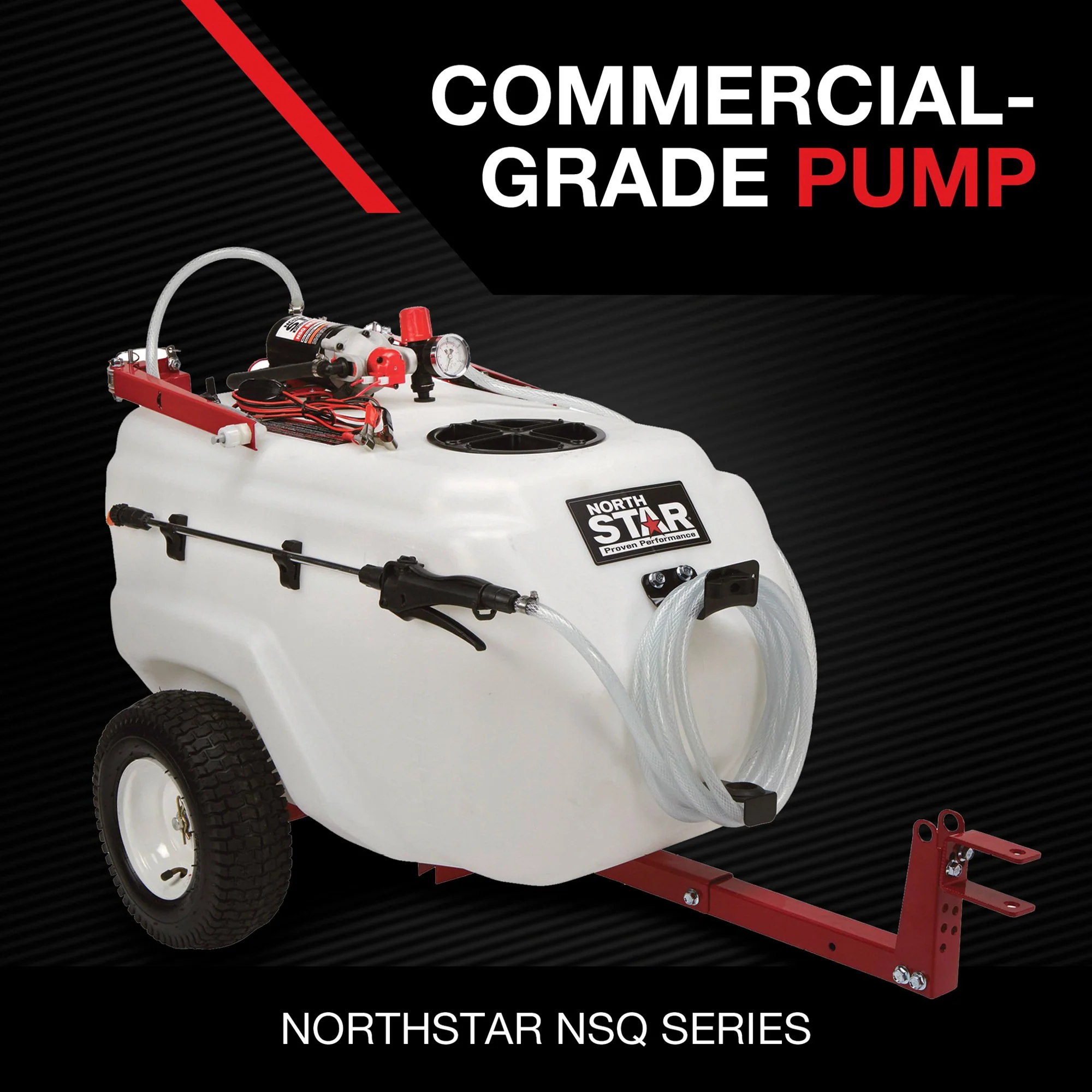 NorthStar® 117L Tow-Behind Trailer Boom Broadcast and Spot Sprayer — 31-Gallon, 2.2 GPM (282785) - Image 22