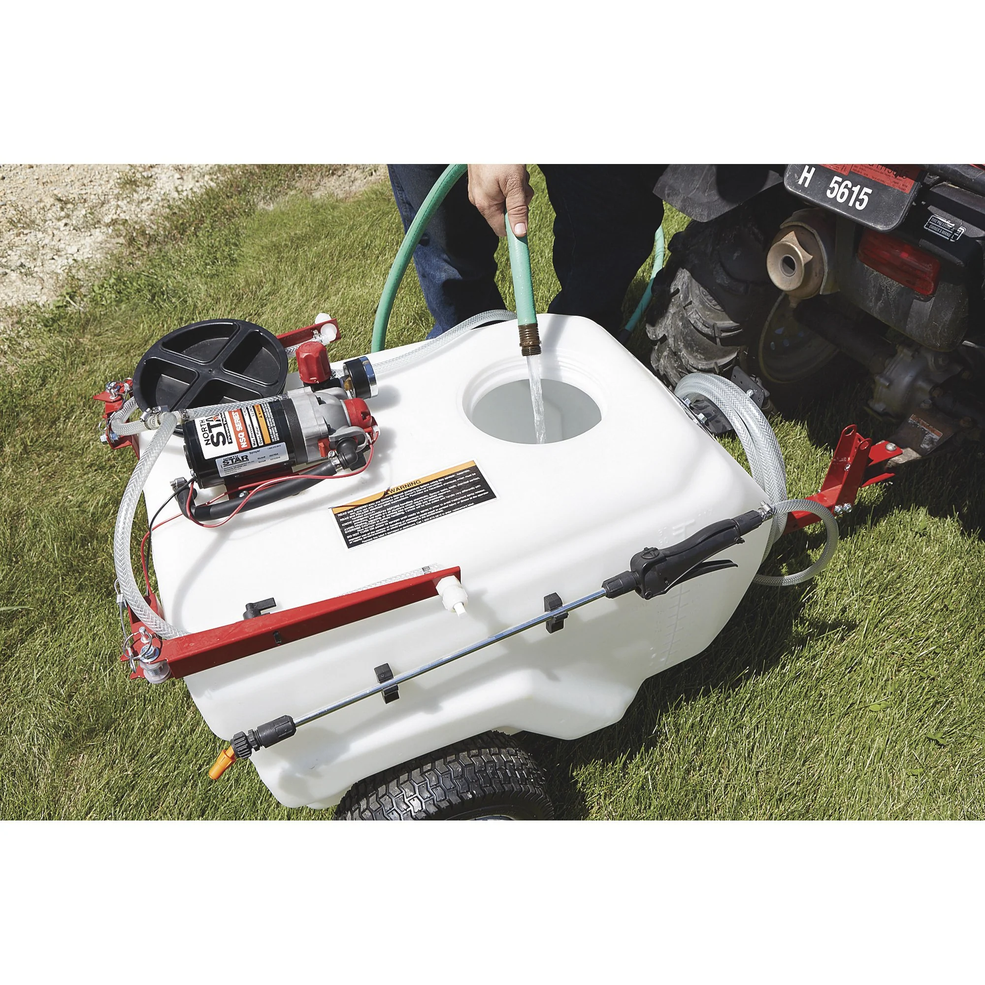 NorthStar® 117L Tow-Behind Trailer Boom Broadcast and Spot Sprayer — 31-Gallon, 2.2 GPM (282785) - Image 5