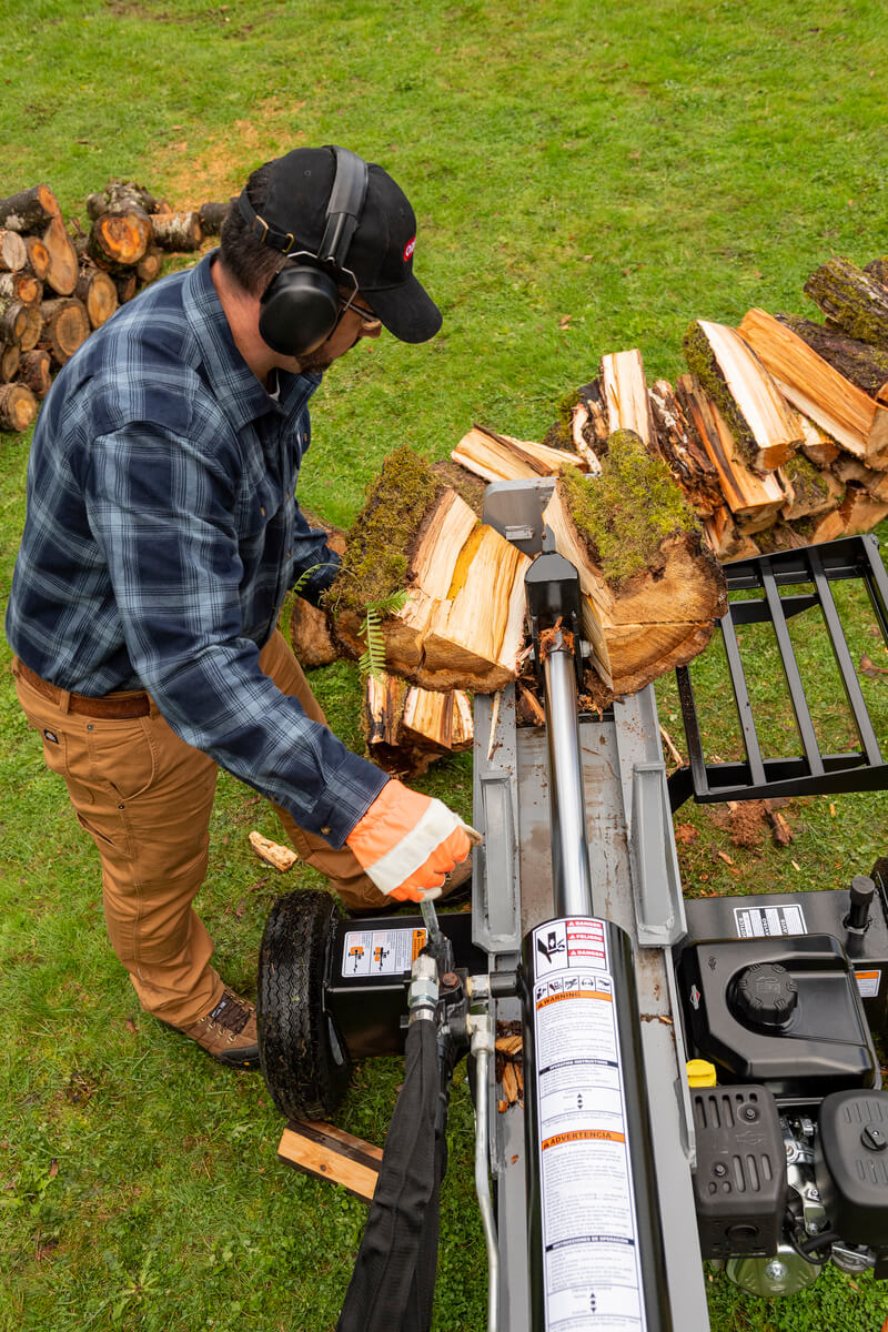 Oregon® 25-Ton 208cc Briggs & Stratton Horizontal / Vertical Log Splitter (OR25TBS-1) - Image 4