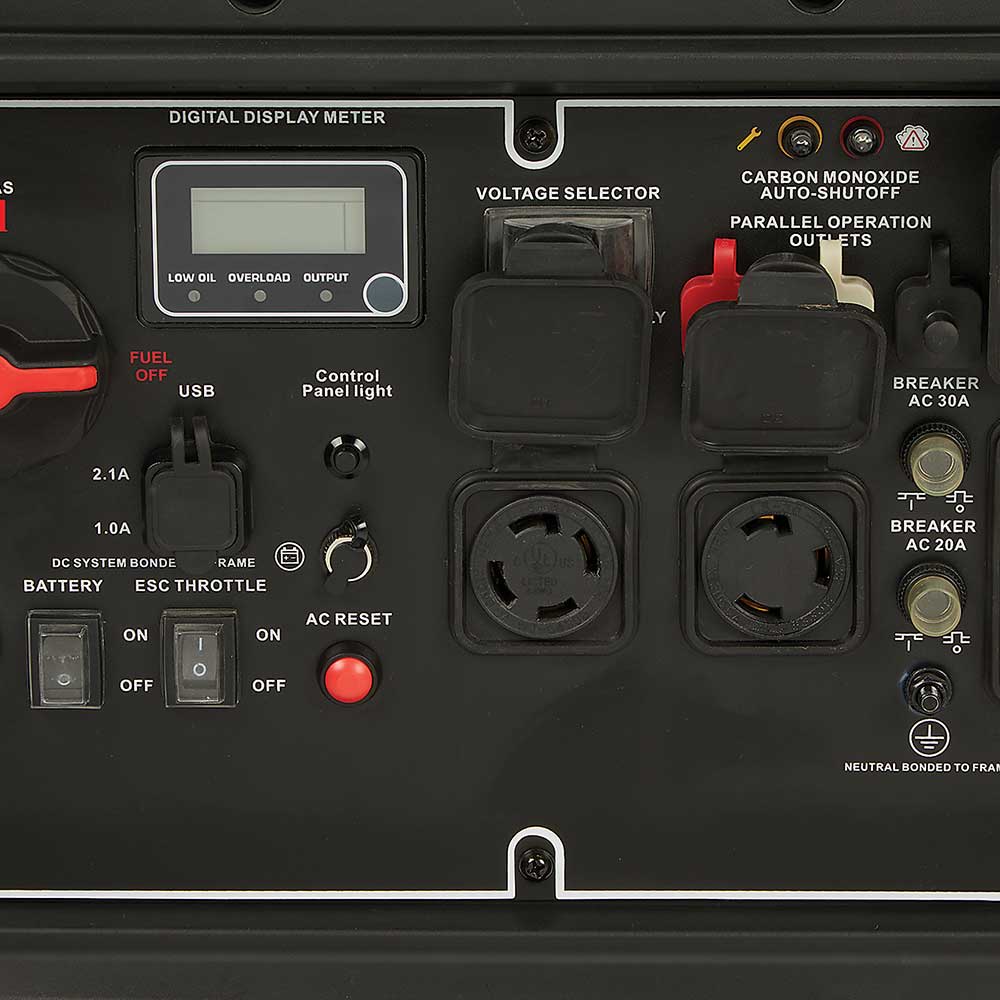 Powerhorse Inverter Generator Dual Fuel 8000 Surge Watts Electric Start (6075644) - Image 4