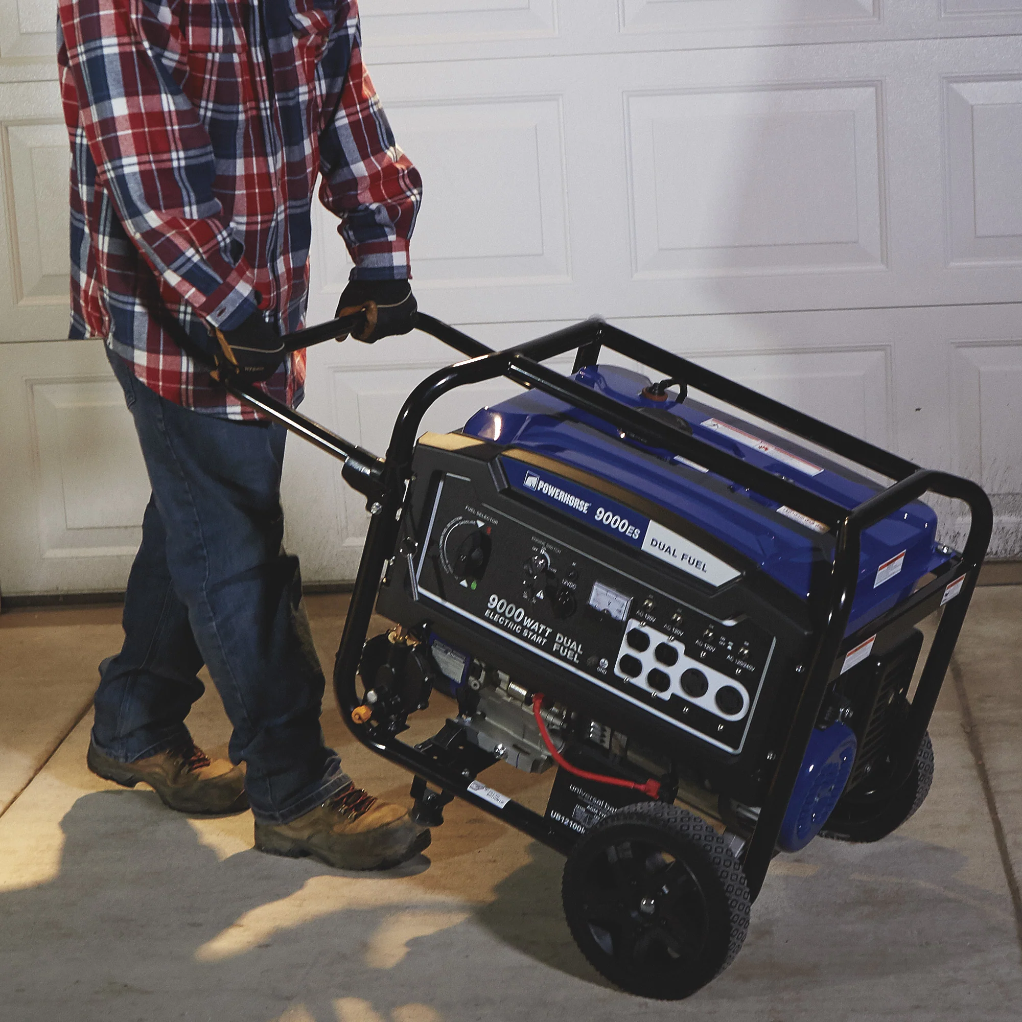 Powerhorse Portable Generator — 9000 Surge Watts, 7250 Rated Watts Electric Start (750133) - Image 11