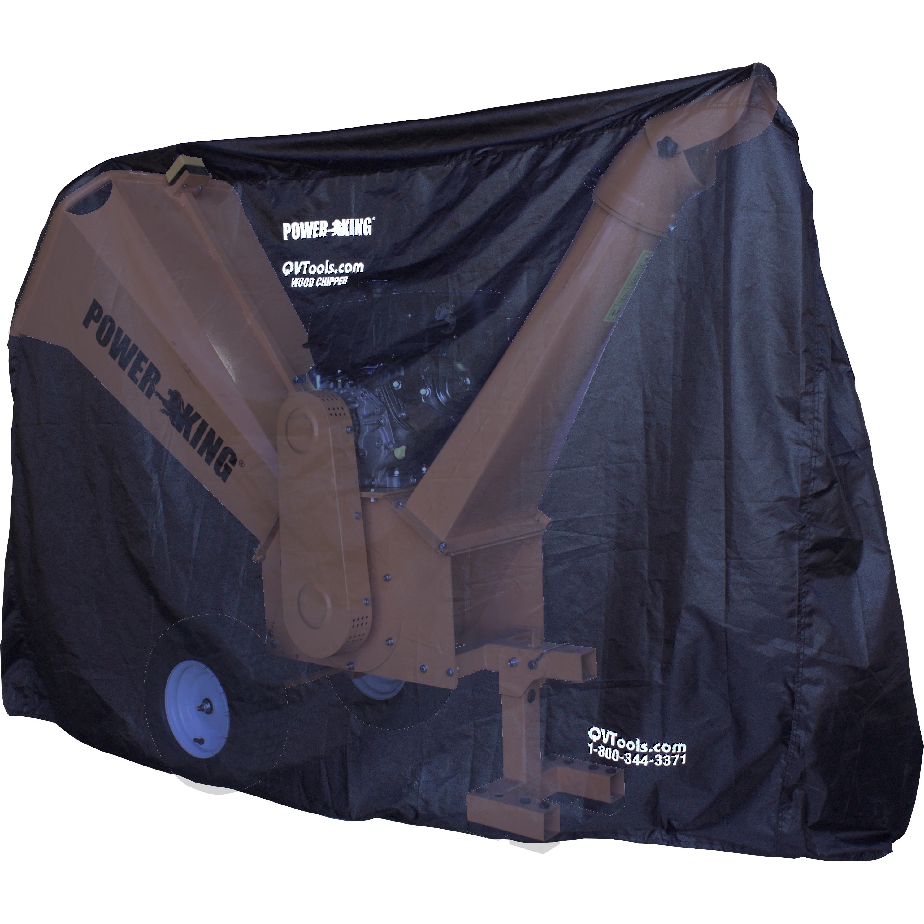 PowerKing 5" 14HP Kohler Tow-Behind Wood Chipper Shredder Electric Start (PK0915-EH) - Image 12