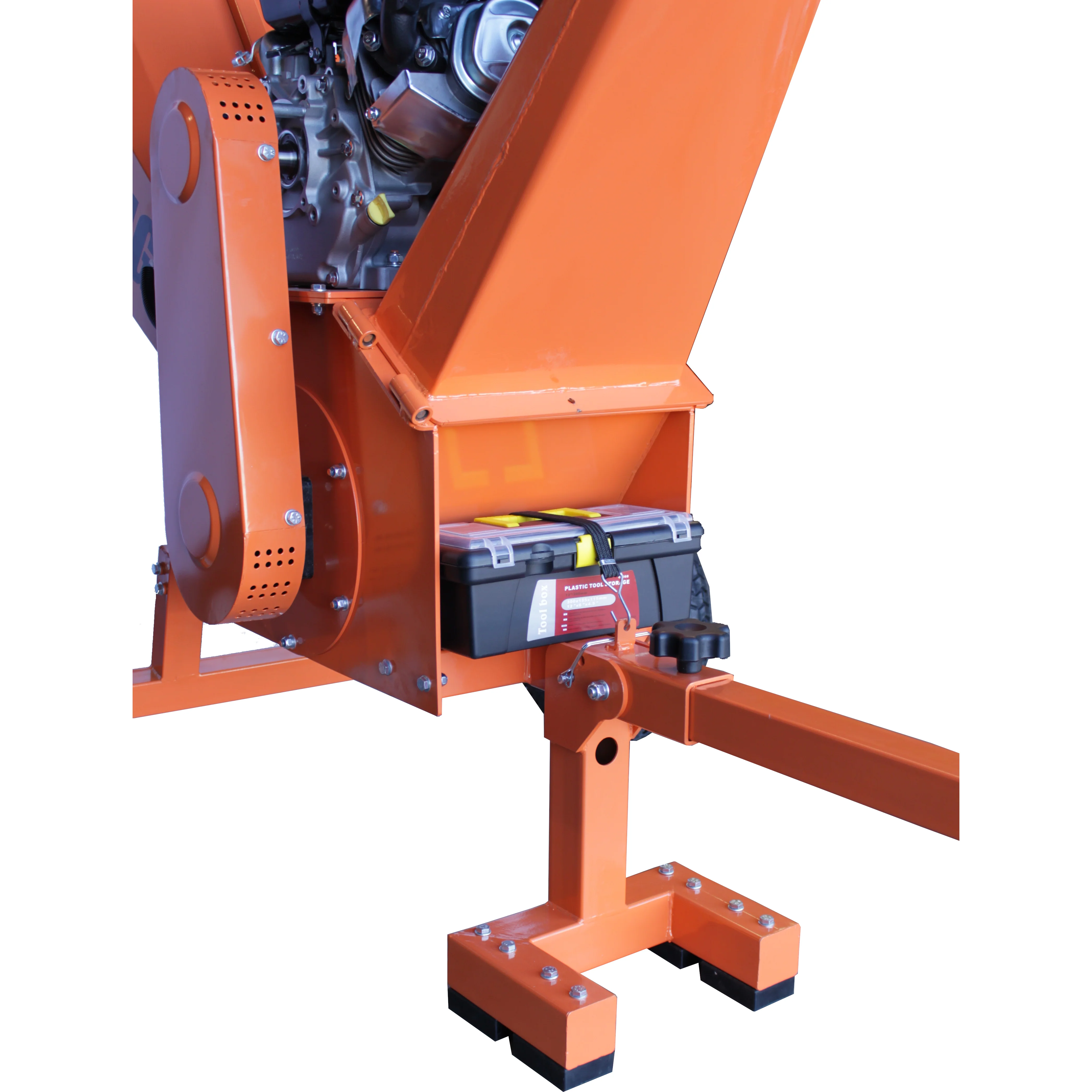 PowerKing 5" 14HP Kohler Tow-Behind Wood Chipper Shredder Electric Start (PK0915-EH) - Image 6