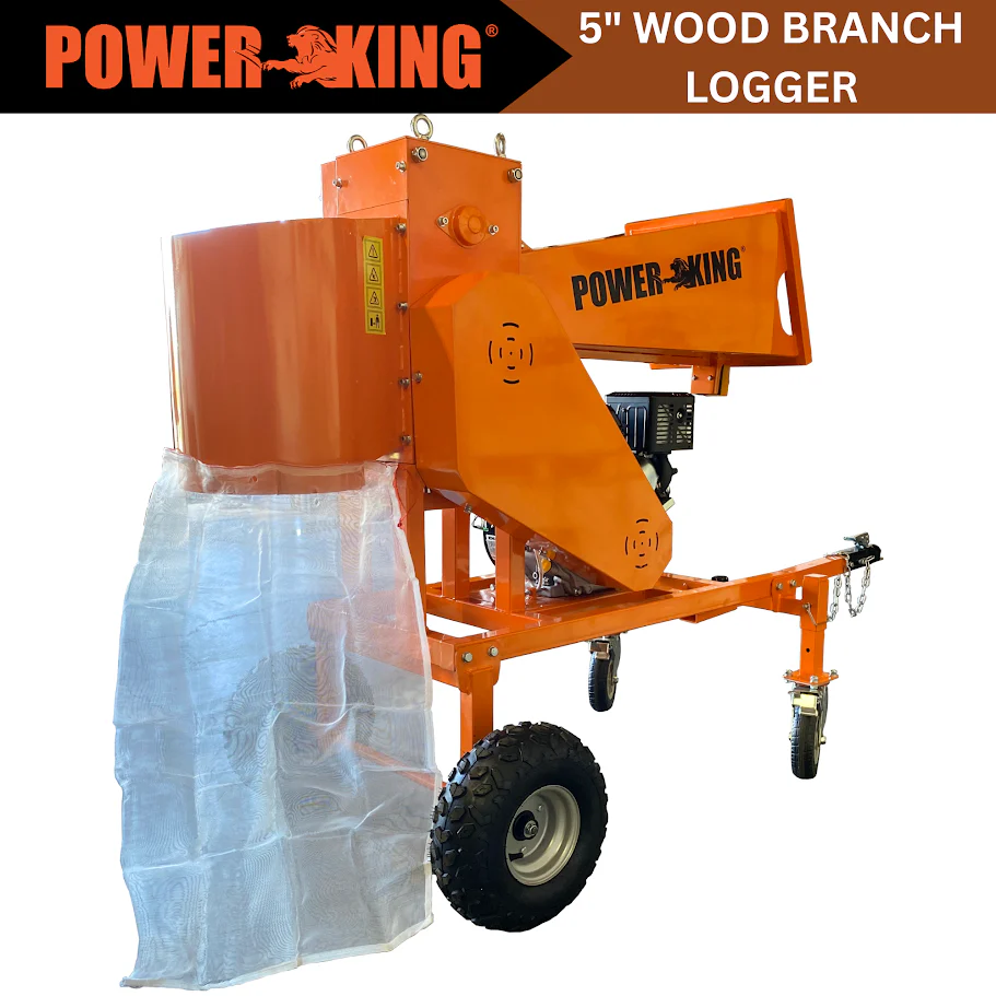 PowerKing 5" Branch Logger Wood Chipper 14HP Kohler (PK0921) - Image 3