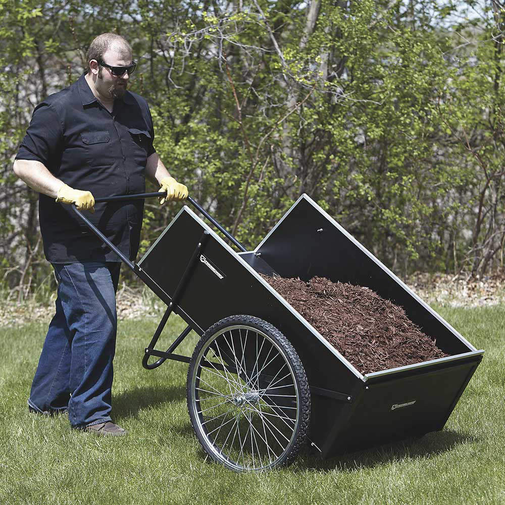 Strongway® Garden Cart — 400-lb. Capacity - 14 Cubic Foot Trailer (46441) - Image 8