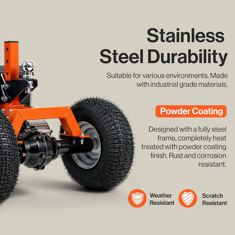 SuperHandy 800W 24V Electric Trailer Dolly 2" Ball Mount 2800 Capacity (GUO137) - Image 5