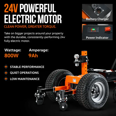SuperHandy Electric Self-Propelled Trailer Dolly 7500 LBS Max Towing 5500 LBS Max Boat (GUO094) - Image 3