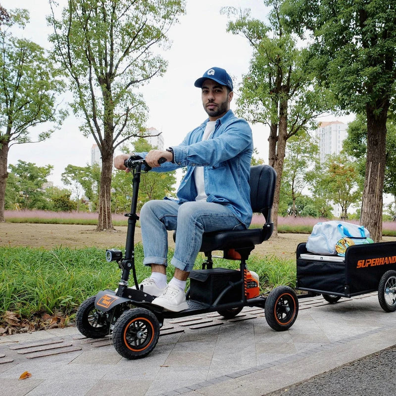 SuperHandy (GUT161) Explorer Mobility Scooter - Heavy-Duty Design, 48V 2Ah Battery, 350lb Capacity - Image 15