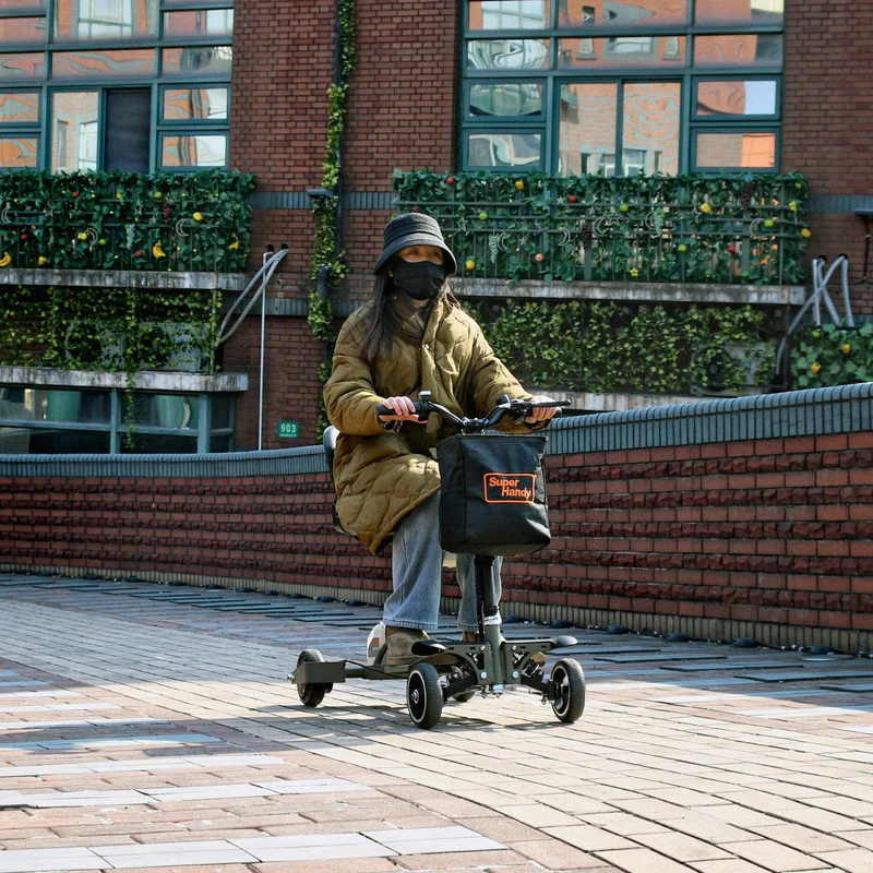 SuperHandy (GUT164) (GUT165) Passport Pro Mobility Scooter - Foldable, 48V 2Ah, 330lbs Load - Image 15