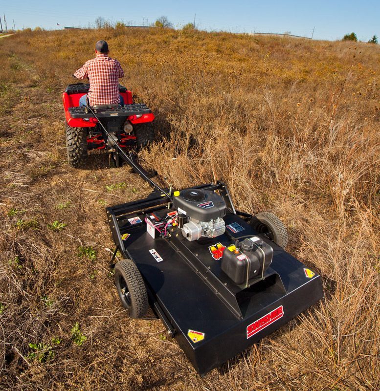 Swisher Country Cut 44 Inch Rough Cut Tow Behind Trail Cutter w/ Electric Start (RC15544BS) - Image 17