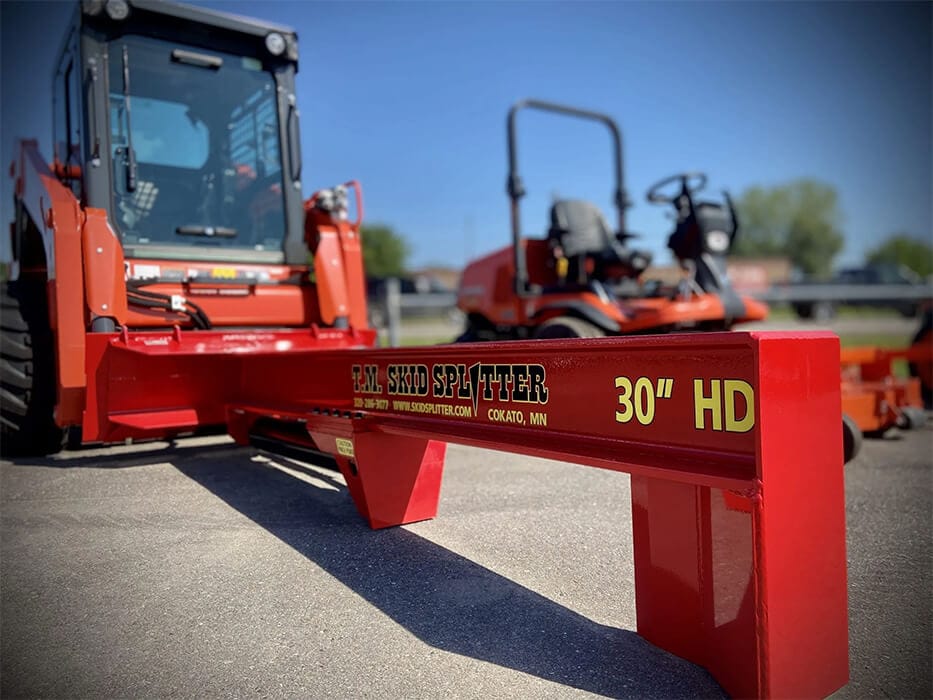 TM Heavy Duty Log Splitter Skid Steer Attachment (30” or 36” Stroke) - Image 3