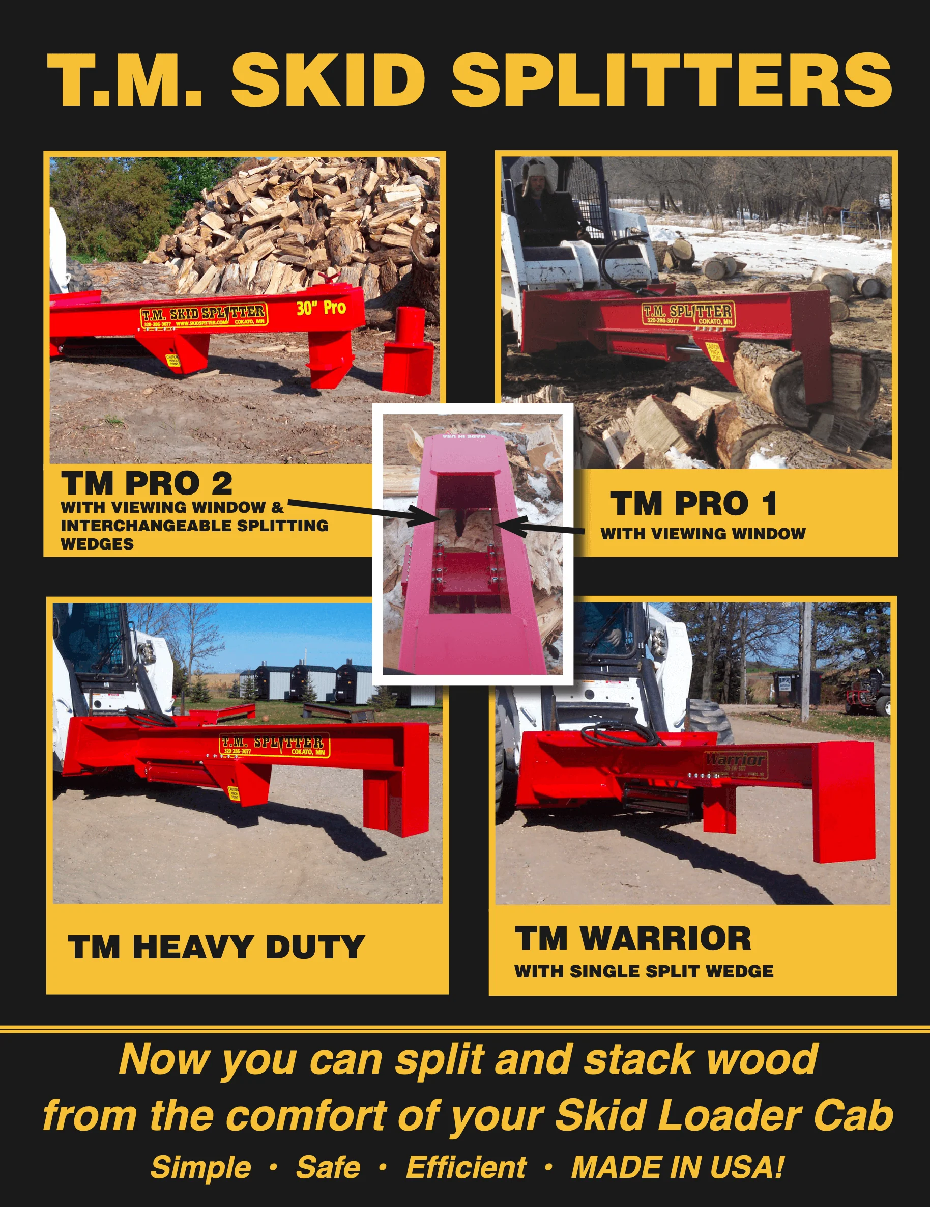 TM Pro Log Splitter Skid Steer Attachment (24”, 30” or 36” Stroke) - Image 10