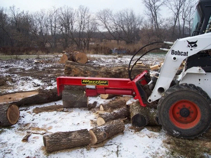 TM Warrior Log Splitter Skid Steer Attachment (30” Stroke) - Image 7